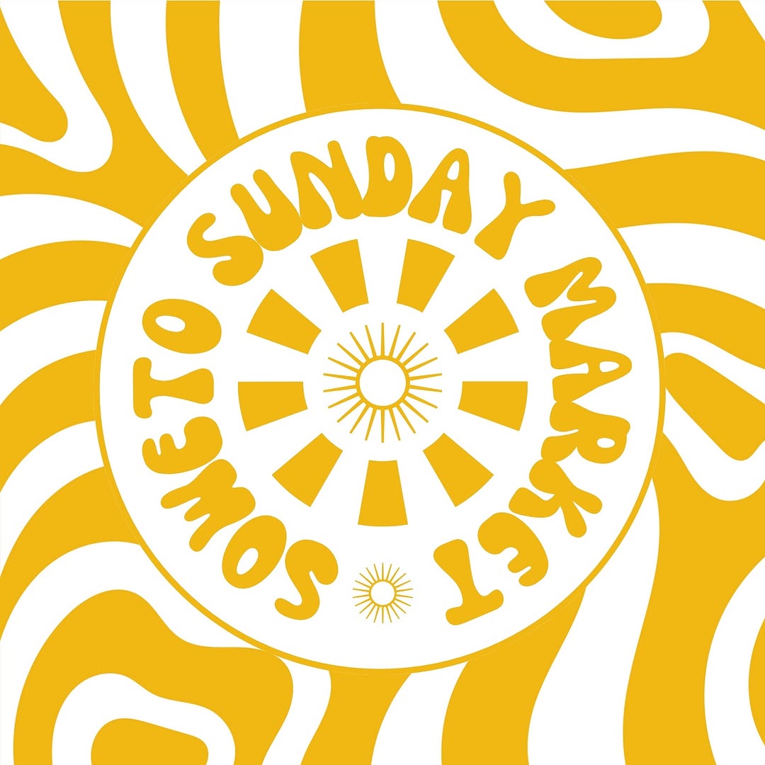 Sunday Soweto Market logo in yellow and black